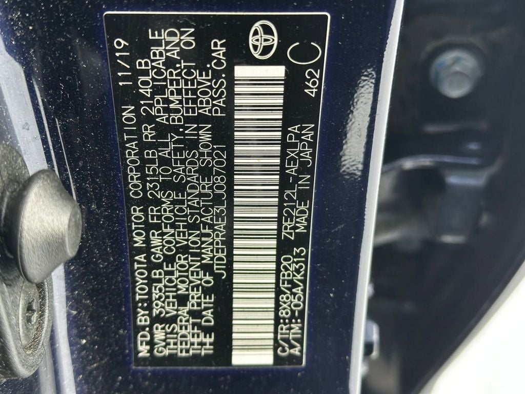 2020 Toyota Corolla LE