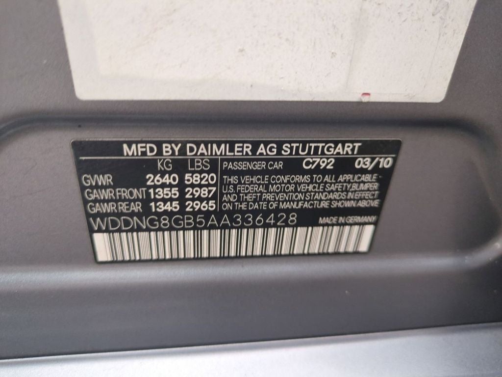 2010 Mercedes-Benz S-Class S 550 4MATIC®