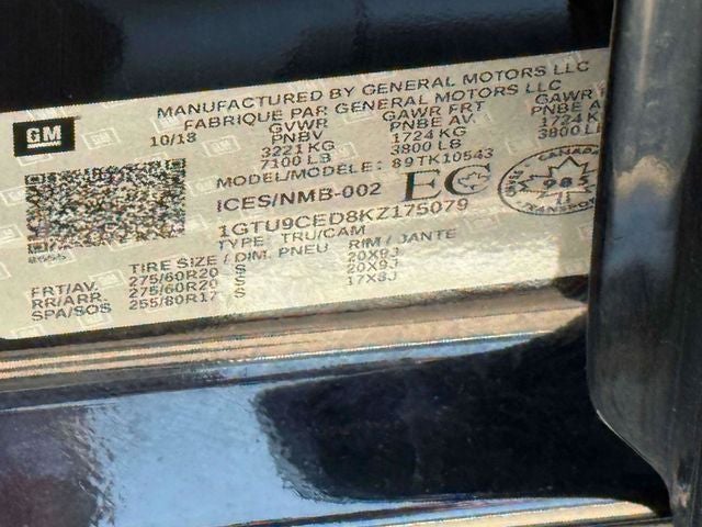 2019 GMC Sierra 1500 Elevation
