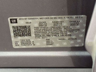 2020 GMC Terrain SLE