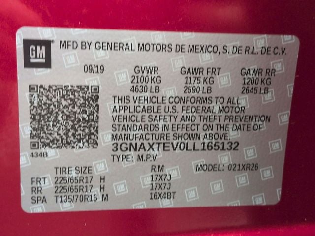 2020 Chevrolet Equinox LT