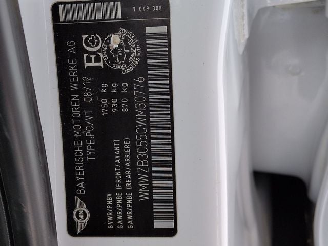 2012 MINI Countryman Cooper