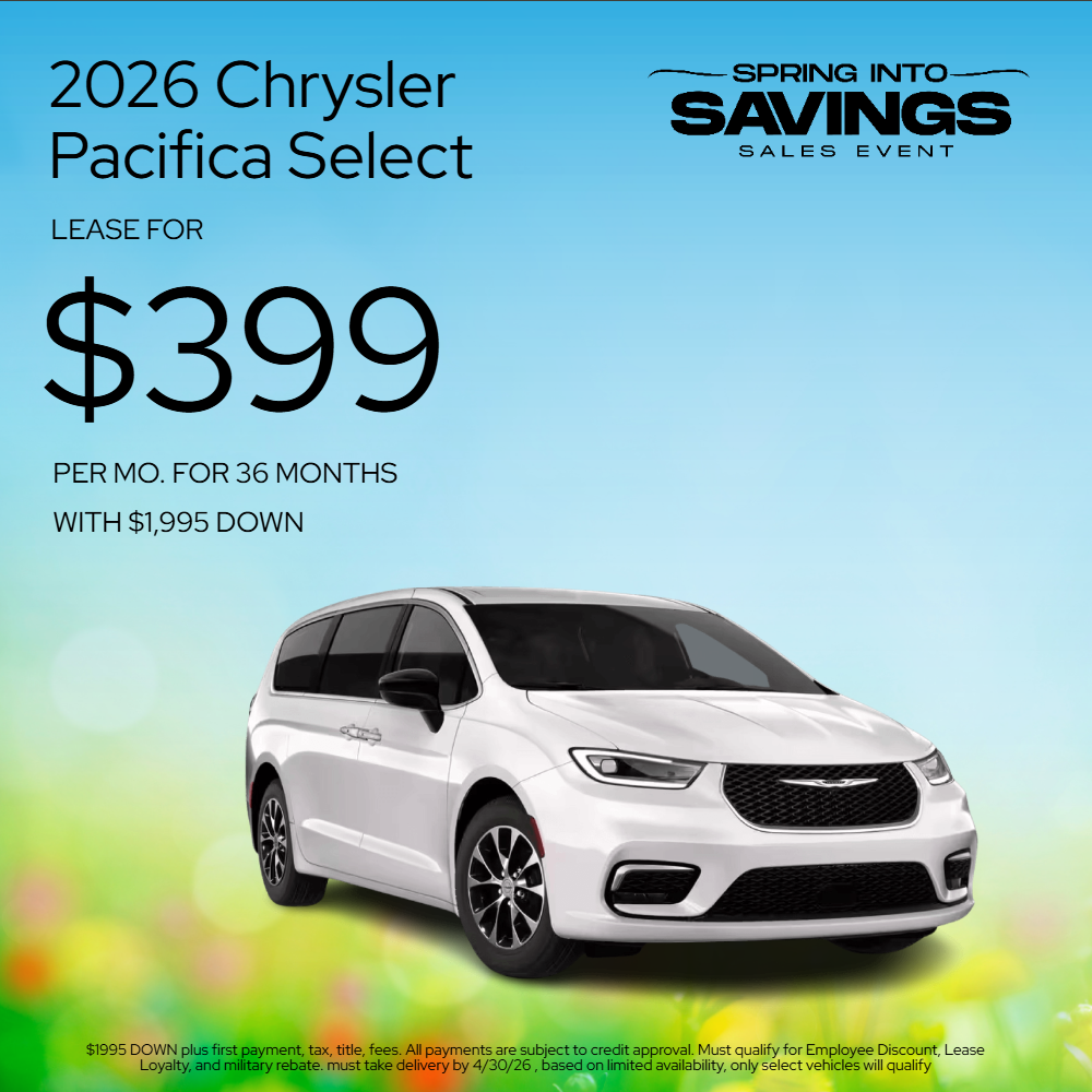 2026 Chrysler Pacifica Select