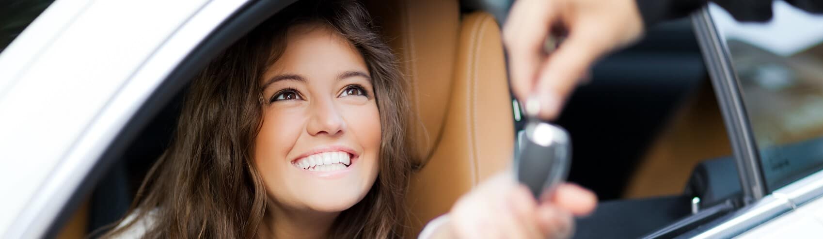 Woman Getting Car Keys